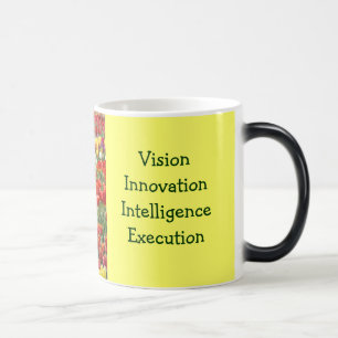 Büro-Kaffeetasse Vision Innovation Intelligenz Verwandlungstasse