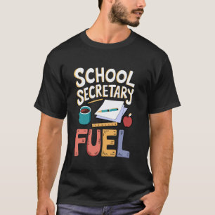Büro-Lehrer-Admin-Coffee-Trinker-Schule S T-Shirt