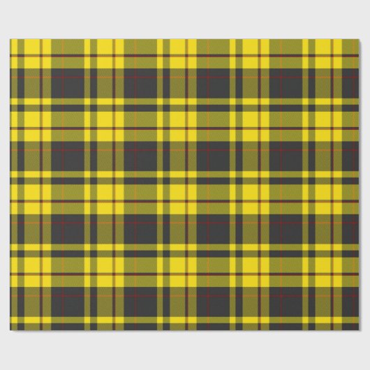 Büro McLeod Tartan Geschenkpapier (Flach)