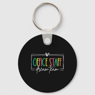 Büro-Mitarbeiter Traumteam Front Office Schule Sek Schlüsselanhänger