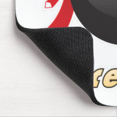 Büro Ninja 1 Mousepad (Ecke)