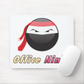 Büro Ninja 1 Mousepad (Mit Mouse)