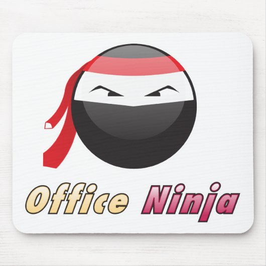 Büro Ninja 1 Mousepad (Vorne)