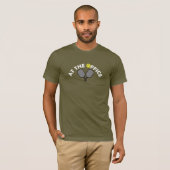 Büro-Pickleball T-Shirt (Vorne ganz)