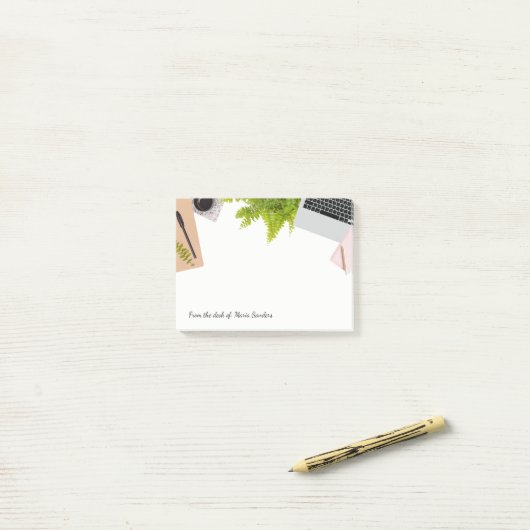 Büro Post-it Klebezettel (Auf Schreibtisch)