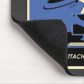 Büro-Propaganda: Downloads (blau) Mousepad (Ecke)