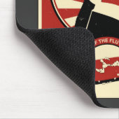 Büro-Propaganda: Waschen Sie Ihre Hände Mousepad (Ecke)