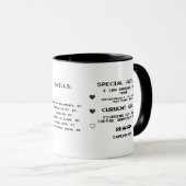 Büro-RPG-Tasse – Der Praktikant Tasse (VorderseiteRechts)