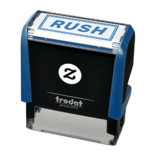 BÜRO RUSH SELBSTINKENDE BRIEFMARKE PERMASTEMPEL
