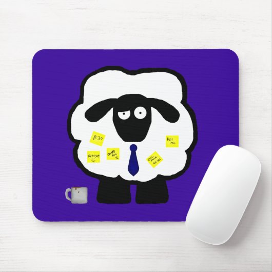 Büro-Schafe Mousepad (Mit Mouse)