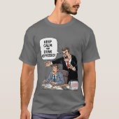 Büro-Schrei T-Shirt (Vorderseite)