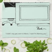 Büro-Schuld Geschirrtuch (Gefaltet)