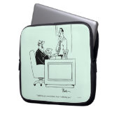 Büro-Schuld Laptopschutzhülle (Vorderseite Links)
