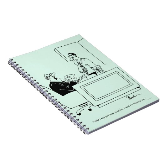 Büro-Schuld Notizblock (Rechte Seite)