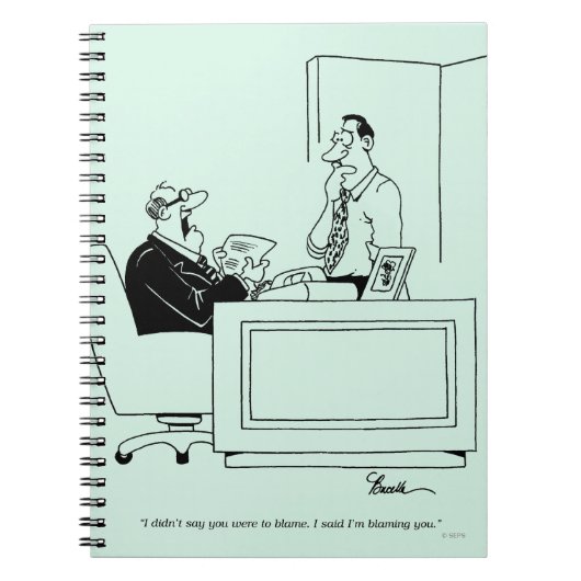 Büro-Schuld Notizblock (Vorderseite)