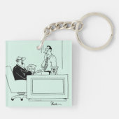 Büro-Schuld Schlüsselanhänger (Rückseite)