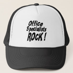 Büro-Spezialisten-Felsen! Hut Truckerkappe