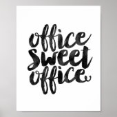 Büro Sweet Office Poster (Vorne)