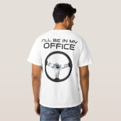 Büro T-Shirt (Schwarz voll)