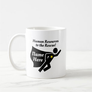 Büro-Tasse Superheld Personalabteilung  Kaffeetasse