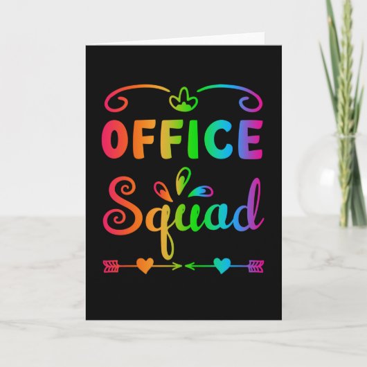 Büro-Team Karte (Vorderseite)