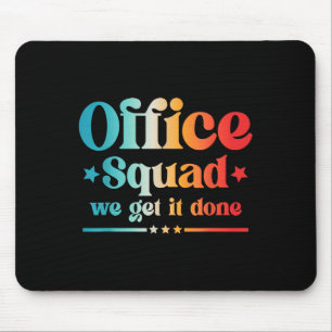 Büro-Team Wir schaffen das Vintage Zurück zur Schu Mousepad