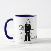 Büro-Teppich-Golf Tasse (Links)