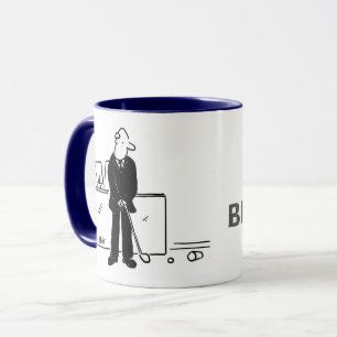 Büro-Teppich-Golf Tasse