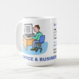 Büro- und Unternehmensförderung Kaffeetasse
