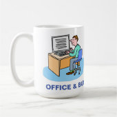 Büro- und Unternehmensförderung Kaffeetasse (Links)