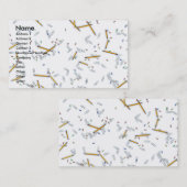 Büro-Visitenkarten Visitenkarte (Vorne/Hinten)