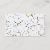 Büro-Visitenkarten Visitenkarte (Rückseite)