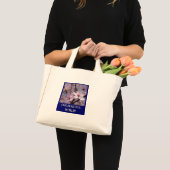 BÜRO WILLKOMMEN BAGS Unsere schöne Welt! Blüten Mini Stoffbeutel (Vorderseite (Produkt))