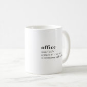 Büro - Wörterbuchdefinition Kaffeetasse (VorderseiteRechts)