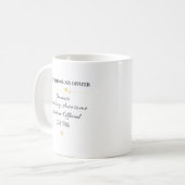 Büro-Zitat des Chief Technology Officer Kaffeetasse (Vorderseite Links)