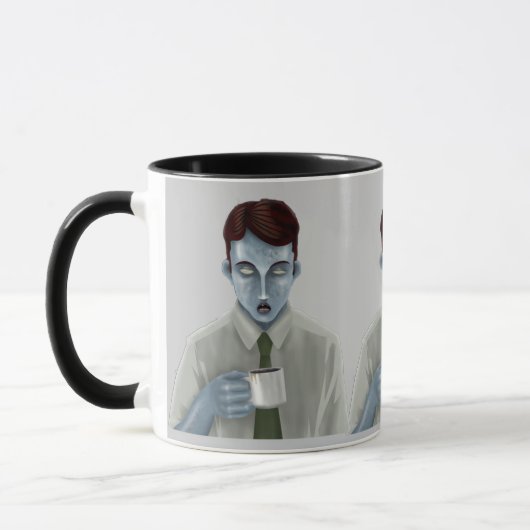 BÜRO-ZOMBIE-TASSE TASSE (Links)