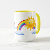 Büro-Zuhause-Schule personifizieren der Tasse (VorderseiteRechts)