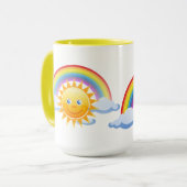 Büro-Zuhause-Schule personifizieren der Tasse (Vorderseite Links)