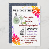 Büro zusammenschließen einladung (Vorne/Hinten)