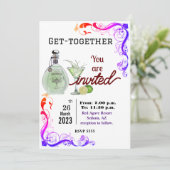 Büro zusammenschließen einladung (Stehend Vorderseite)