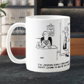 Büroangestellte erklärt, warum sie früh Verlasst Kaffeetasse