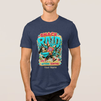 Büroangestellter sarkastischer Hund Grafik T-Shirt Tri-Blend Shirt