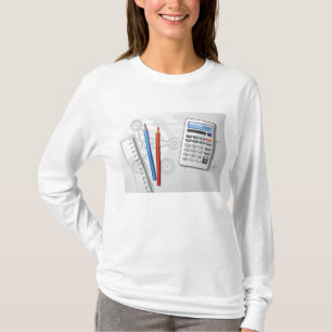Bürobedarf für technische Zeichnungen T-Shirt