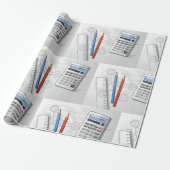 Bürobedarf für technisches Zeichnen Geschenkpapier (Ungerollt)