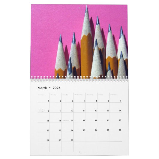 Bürobedarf Kalender (Mär 2026)