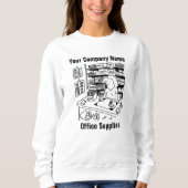 Bürobedarf Sweatshirt (Vorderseite)