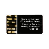 Büroblock Adressaufkleber (Vorne)