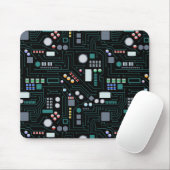 Bürodekor für Computerplatine Mousepad (Mit Mouse)