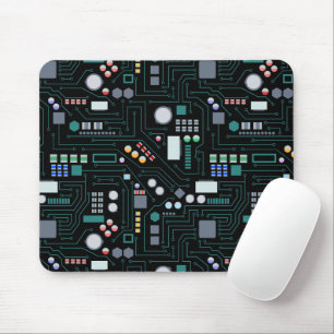 Bürodekor für Computerplatine Mousepad