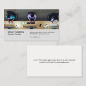 Bürofläche | Arbeitnehmer Visitenkarte (Vorne/Hinten)